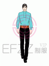 中餐服務(wù)員制服835