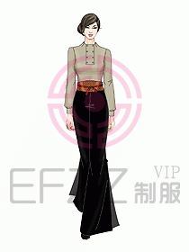 中餐服務員制服841