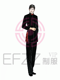 中餐服務(wù)員制服854