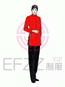 中餐服務(wù)員制服853