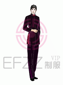 中餐服務(wù)員制服857