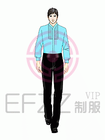 中餐服務(wù)員制服866