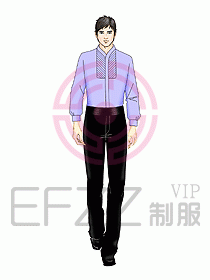 中餐服務(wù)員制服865