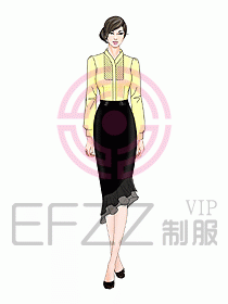 中餐服務(wù)員制服868