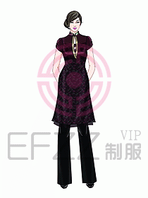 中餐服務(wù)員制服872