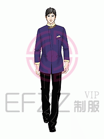 中餐服務(wù)員制服878