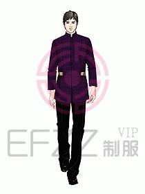 中餐服務(wù)員制服883