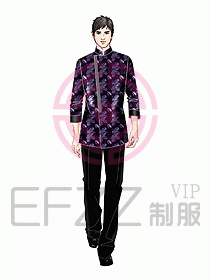 中餐服務(wù)員制服889