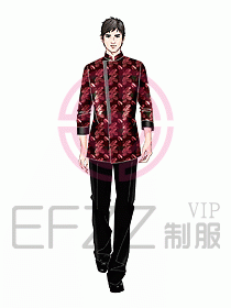 中餐服務(wù)員制服890