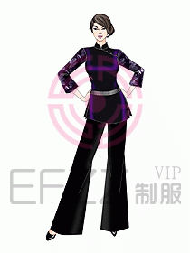 中餐服務(wù)員制服905