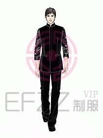 酒店中餐服務員制服設計906