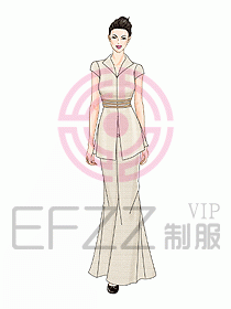 水療會(huì)所咨客制服170