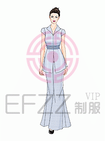 水療會(huì)所咨客制服172