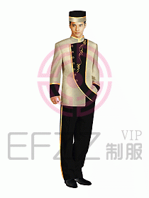 門童服裝設(shè)計(jì)圖308