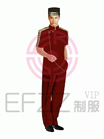 門童服裝設(shè)計(jì)圖339