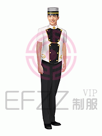 門童服裝設(shè)計圖404