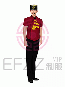 門童服裝設(shè)計圖409