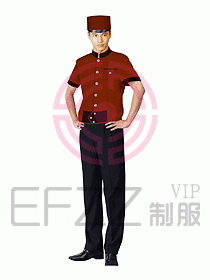 門童服裝設(shè)計(jì)圖420