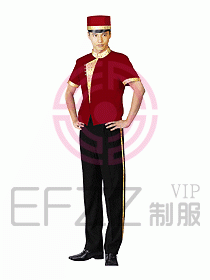 門童服裝設(shè)計圖426