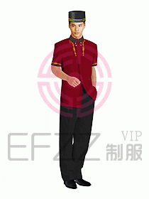 門(mén)童服裝設(shè)計(jì)圖443