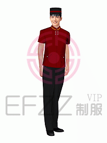 門童服裝設(shè)計(jì)圖488