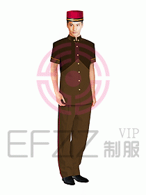 門童服裝設(shè)計(jì)圖499