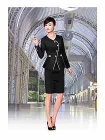 空姐服裝設(shè)計(jì)圖311