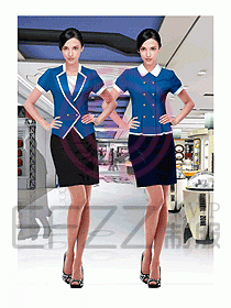 專賣店營業(yè)員服裝632