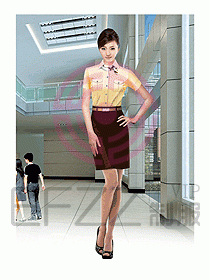 專賣店?duì)I業(yè)員服裝646