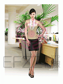 專賣店?duì)I業(yè)員服裝649