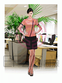 專賣(mài)店?duì)I業(yè)員服裝654