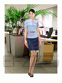 女短袖職業(yè)裝089