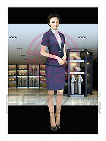 營業(yè)員制服673