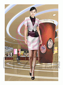 營業(yè)員制服679