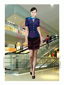 營(yíng)業(yè)員制服713