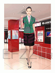 營業(yè)員制服734