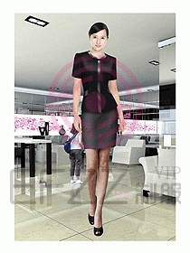 營業(yè)員制服747