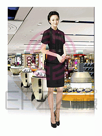 營(yíng)業(yè)員制服777