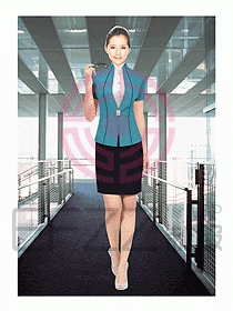 營業(yè)員制服797