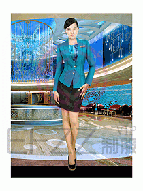 酒店前廳總臺(tái)制服324