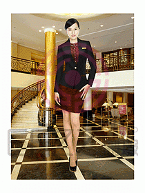 酒店前廳總臺制服326