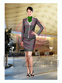 酒店前廳總臺(tái)制服335