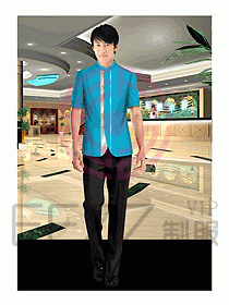 酒店前廳總臺(tái)制服361