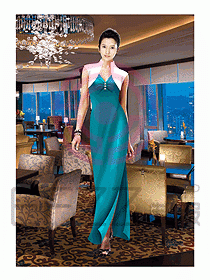 酒店制服中餐迎賓475