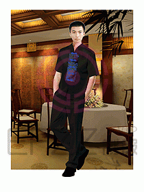 酒店中餐服務員制服951