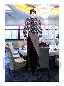 酒店西餐服務生制服490