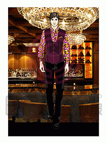 酒店西餐服務(wù)生制服506