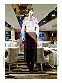 酒店西餐服務(wù)生制服514