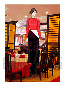 酒店西餐服務(wù)生制服520