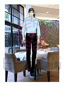 酒店西餐服務(wù)生制服523